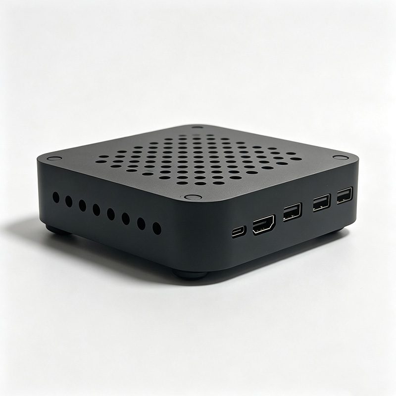 8Gen2 Android console 2-in-1 gaming TV box working scene, high-performance smart media player and game device for TV streaming and handheld gaming