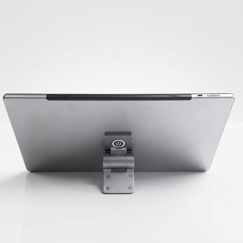 14 inch silver gray aluminum alloy all-in-one monitor, ultra thin, for scalp detection, suitable for beauty salon professionals